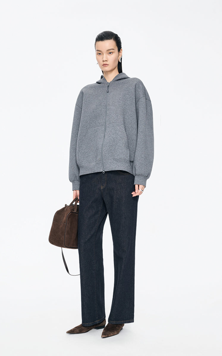 Pants / JNBY Italian Fabric Slim Cigarette Jeans