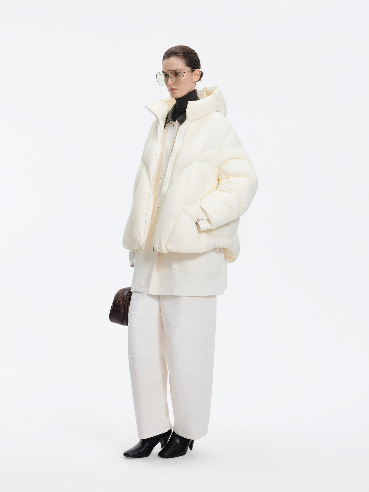 Jacket / JNBY Oversized Hooded Down Puffer