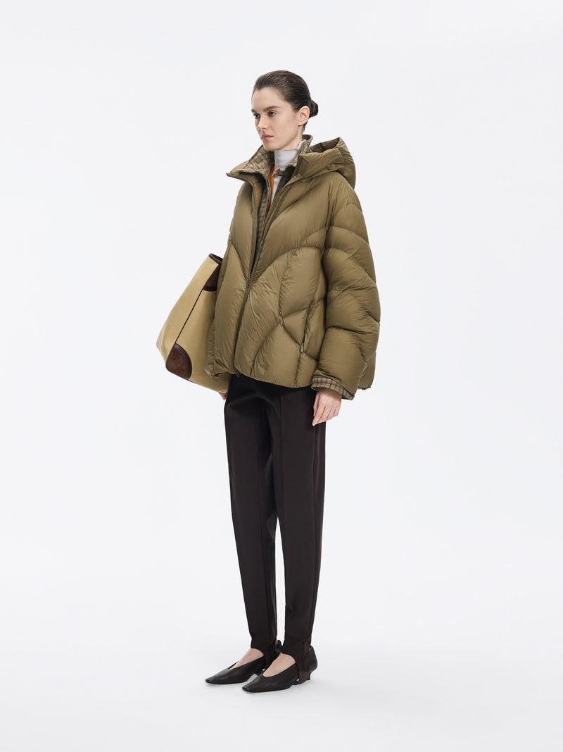 Jacket / JNBY Oversized Hooded Down Puffer