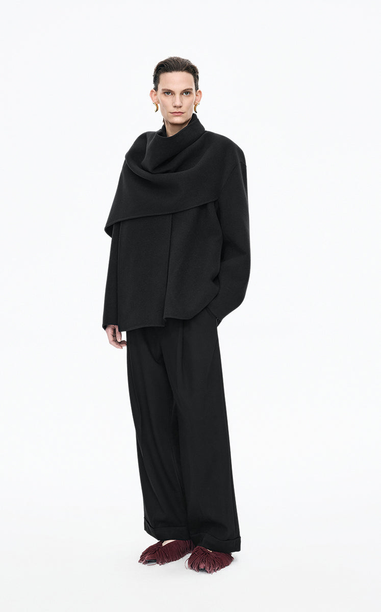 Coat / JNBY Oversize Wool Blend Coat