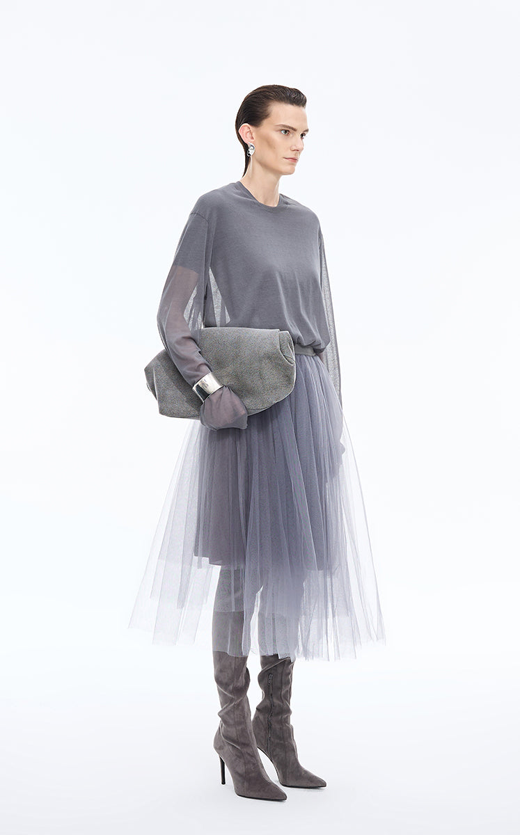 Bag / JNBY Minimalist PU Handbag