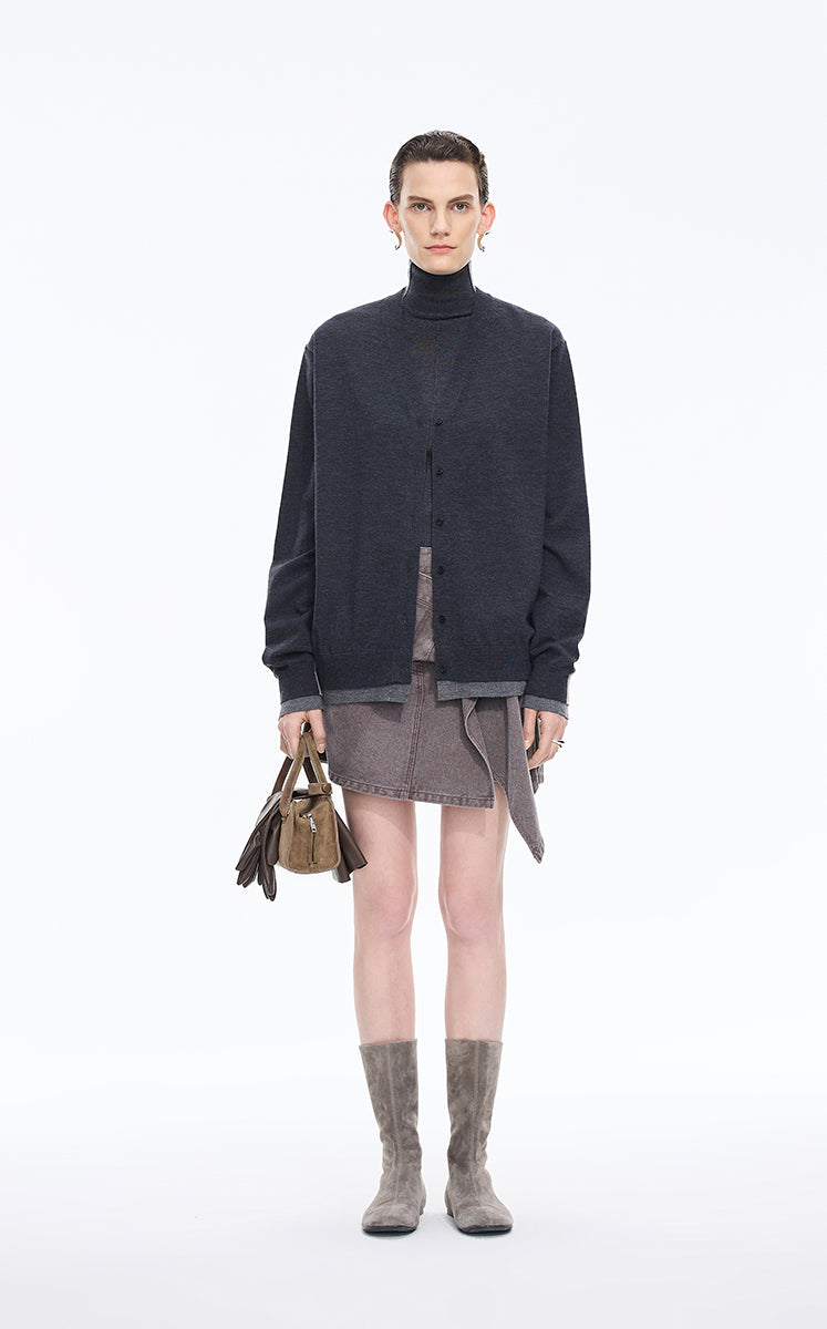 Bag / JNBY Classic Suede Bowling Bag