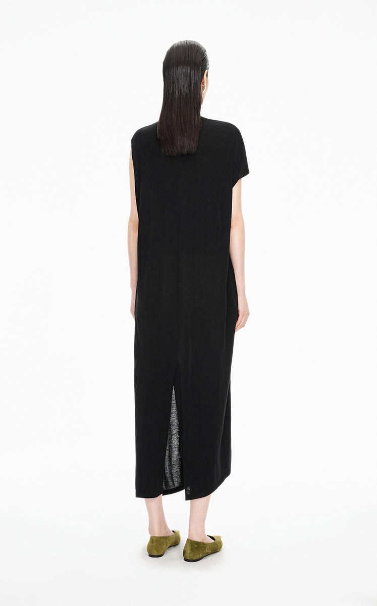 Dress / JNBY Machine-Washable Wool Sleeveless Dress