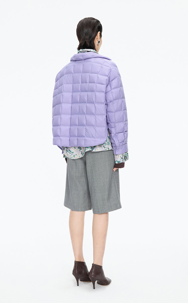 Down Coat / JNBY Oversized Short Goose Down Coat