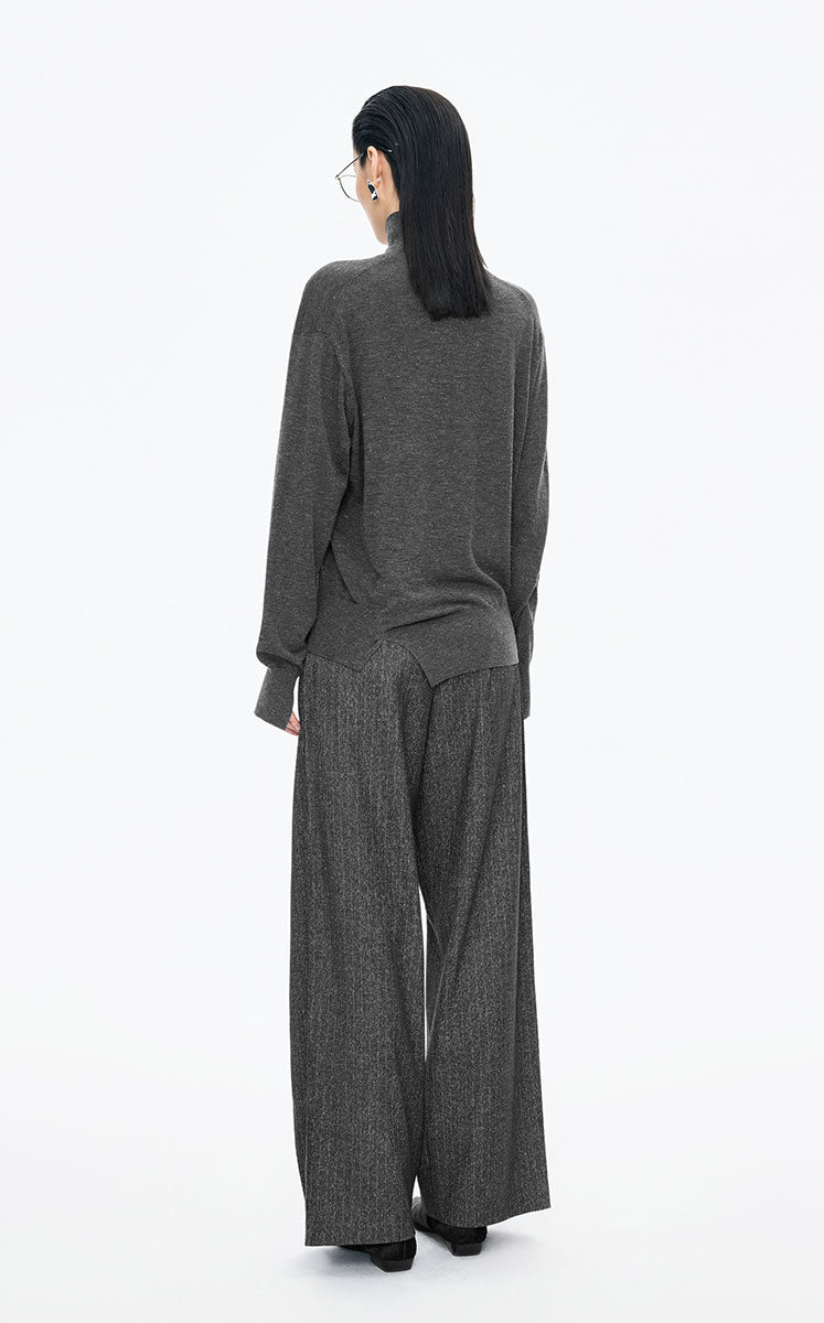 Pants /（ESG）JNBY Metallic Banana Cut Trousers