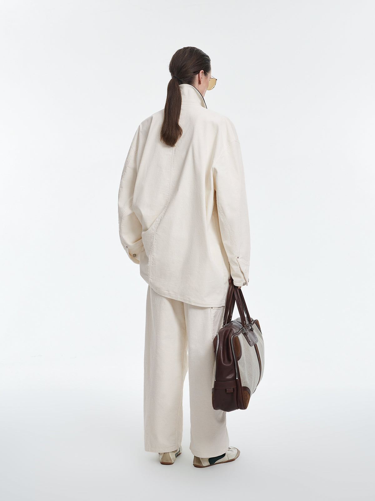 Jacket / JNBY Oversized Cotton Corduroy Long Jacket