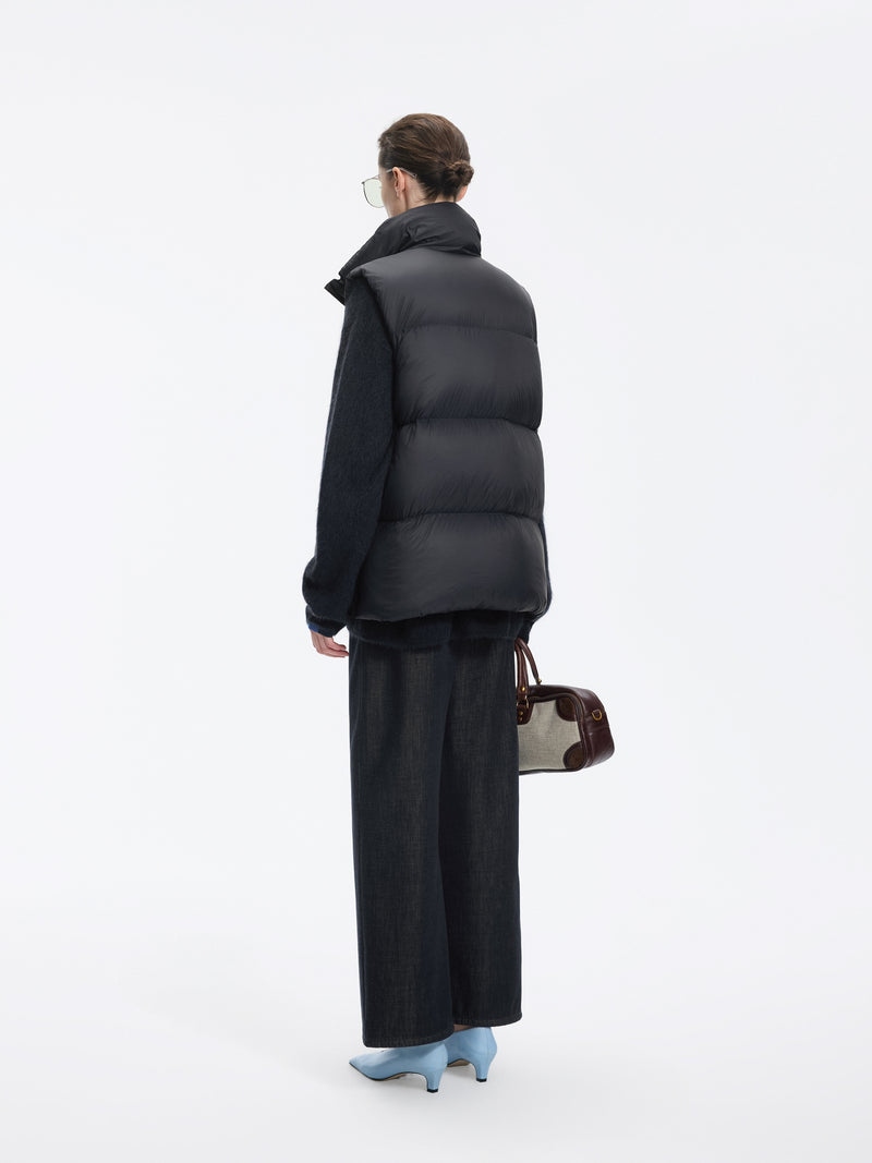 Vest / JNBY White Goose Down Nylon Vest