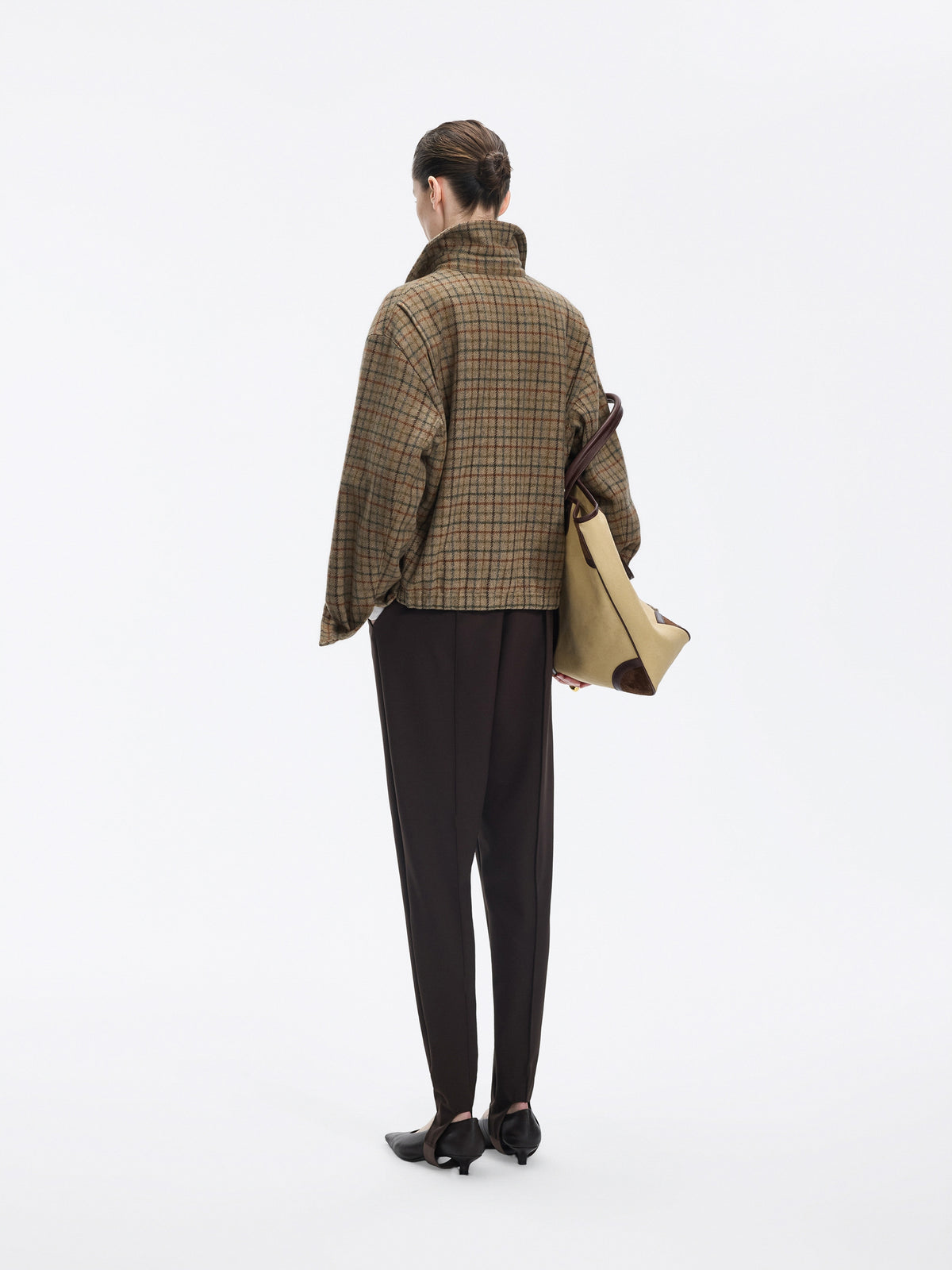 Pants / JNBY Nylon Blend Tapered Trousers