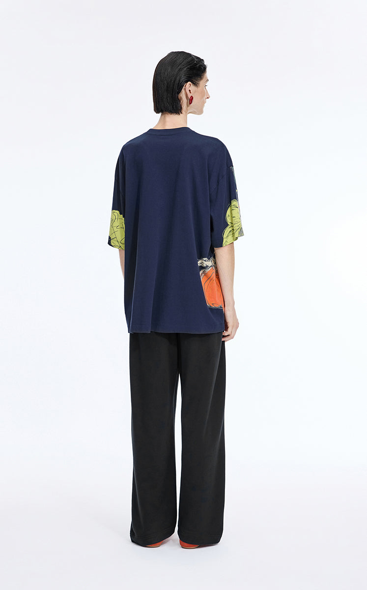 Pants / JNBY Cotton Banana Elastic Waist Pants