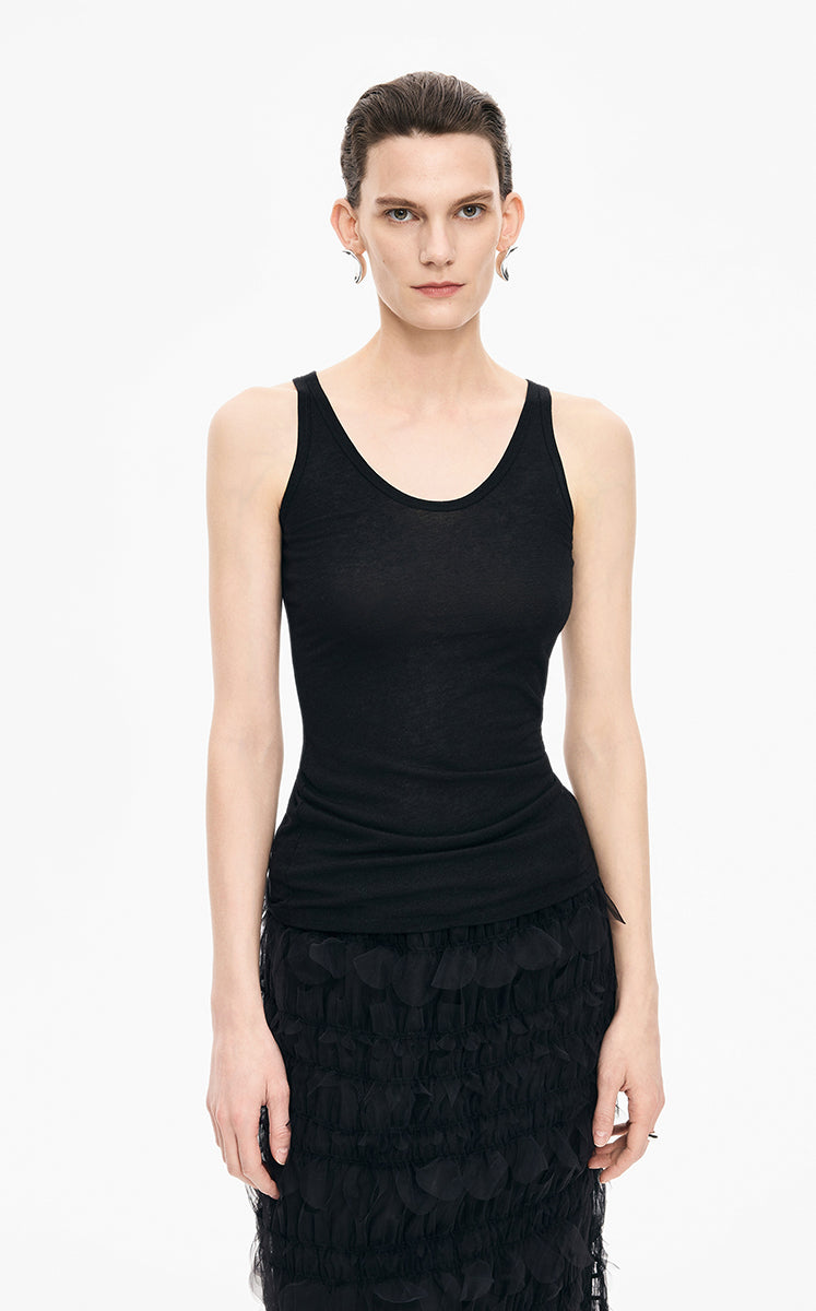 Vest / JNBY Fitted Wool-Blend Vest