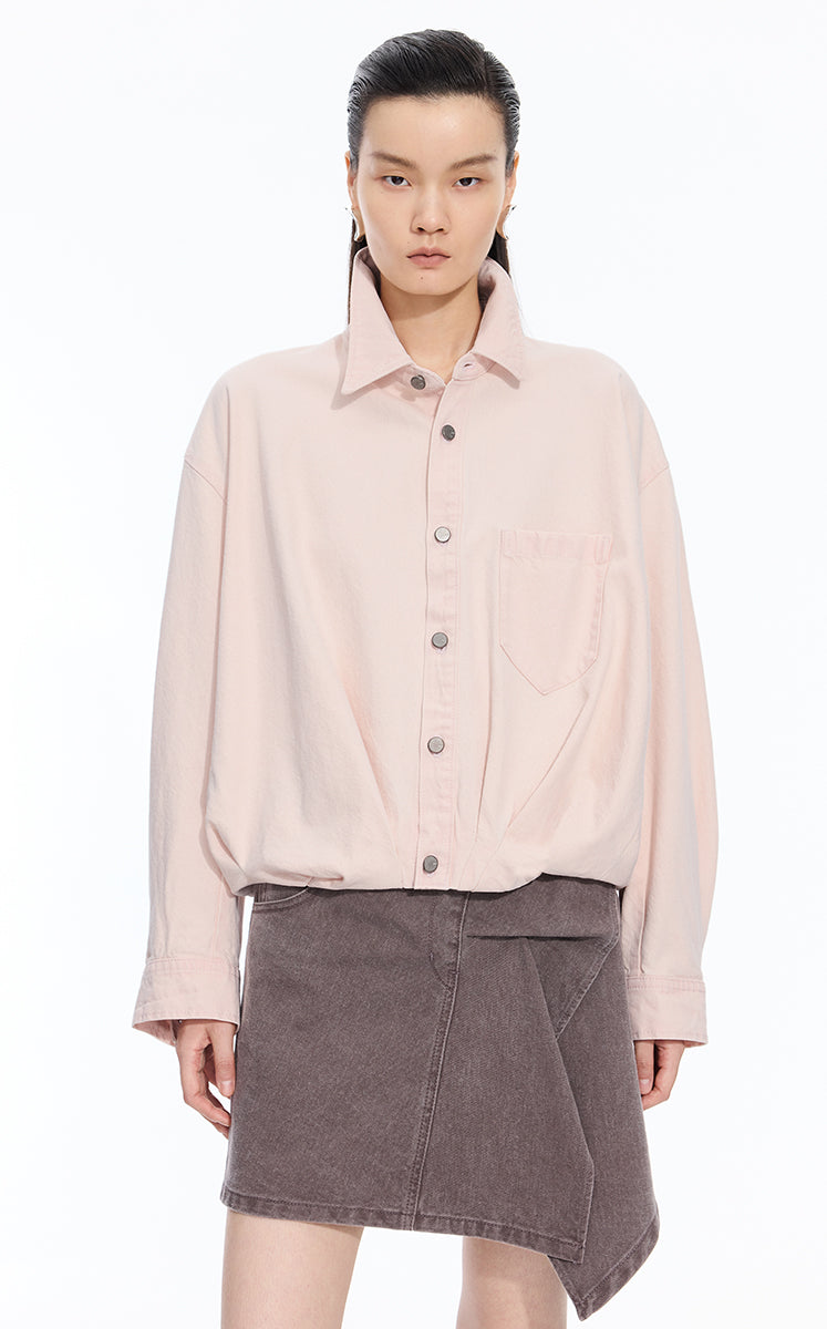 Jacket / JNBY Relaxed Vintage Denim Jacket