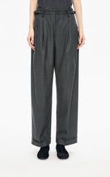 Pants / JNBY Straight-Leg Wool-Blend Trousers