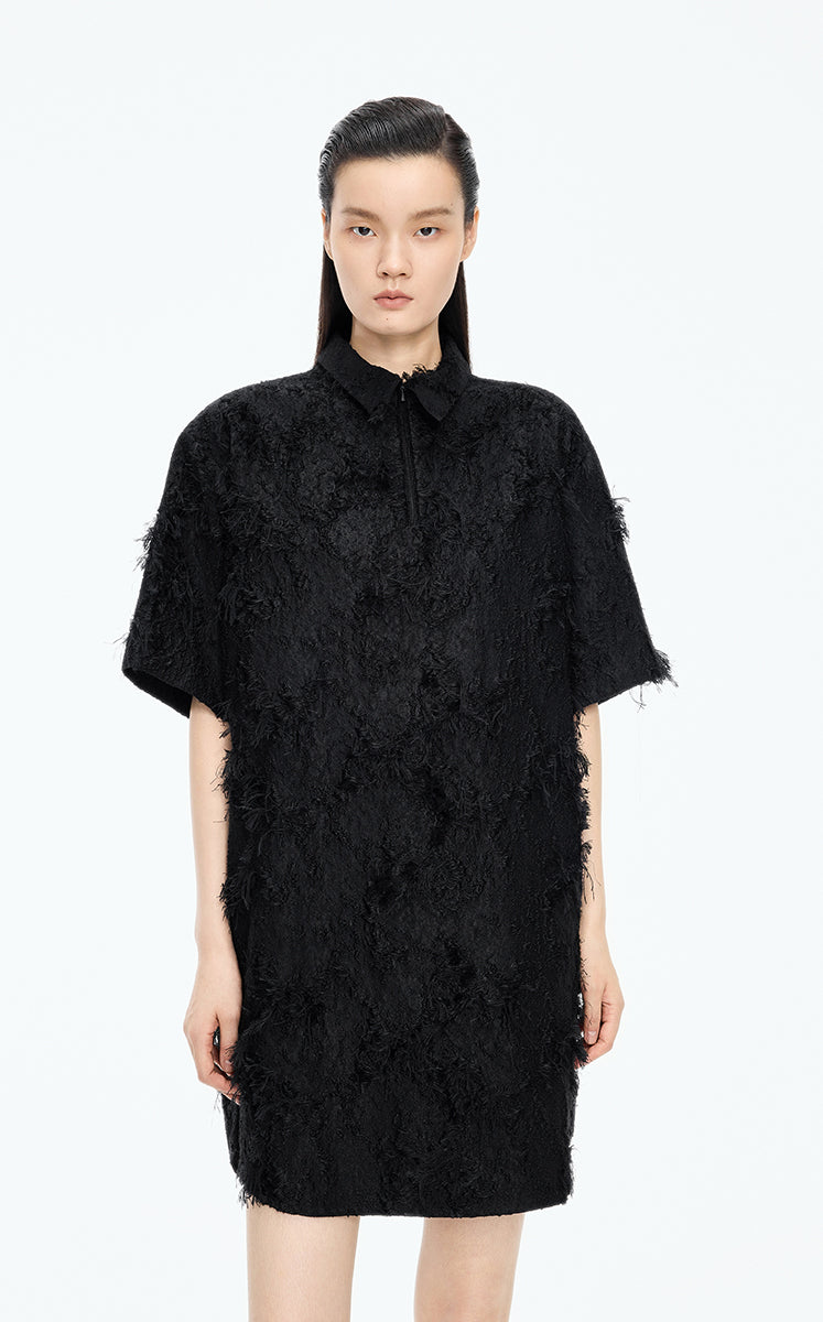 Dress / JNBY Textured Jacquard Eco-Blend Dress