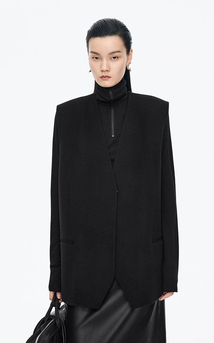 Vest / JNBY Oversize Wool Felt Vest