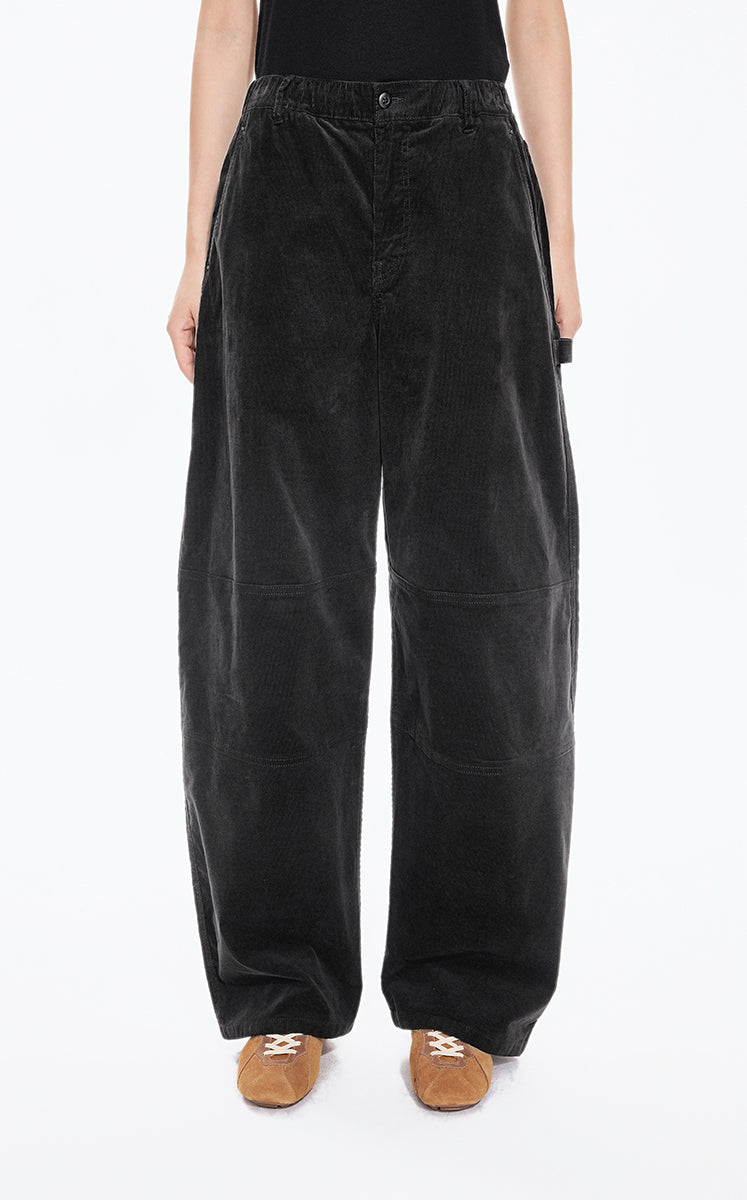 Pants / JNBY Corduroy Cargo Trousers Black