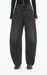 Pants / JNBY Tapered Banana Denim Jeans