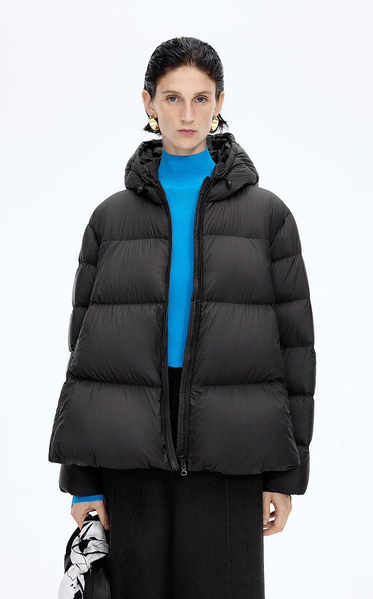 Down Coat / JNBY Oversized Boxy Short Down Coat