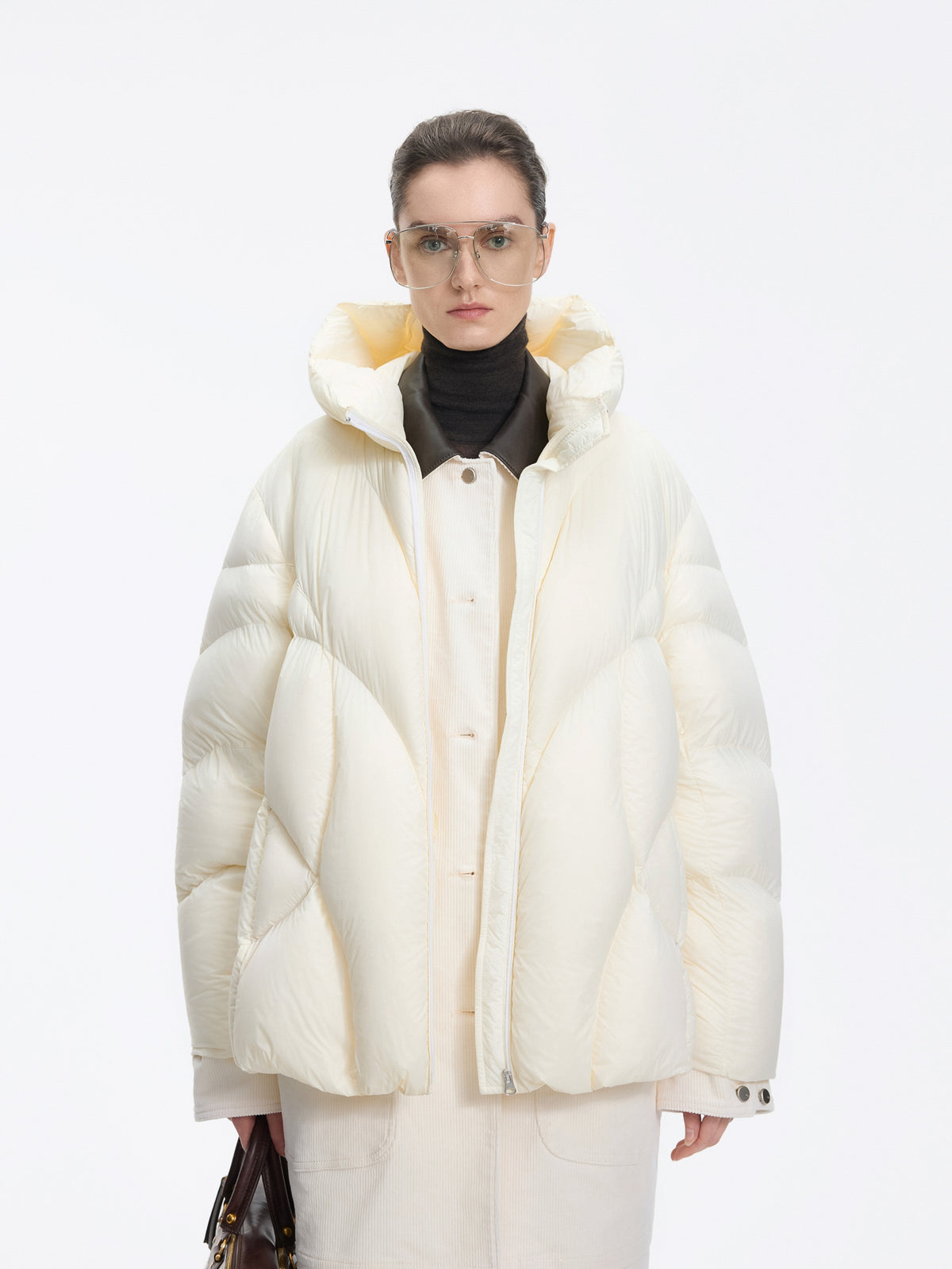 Jacket / JNBY Oversized Hooded Down Puffer