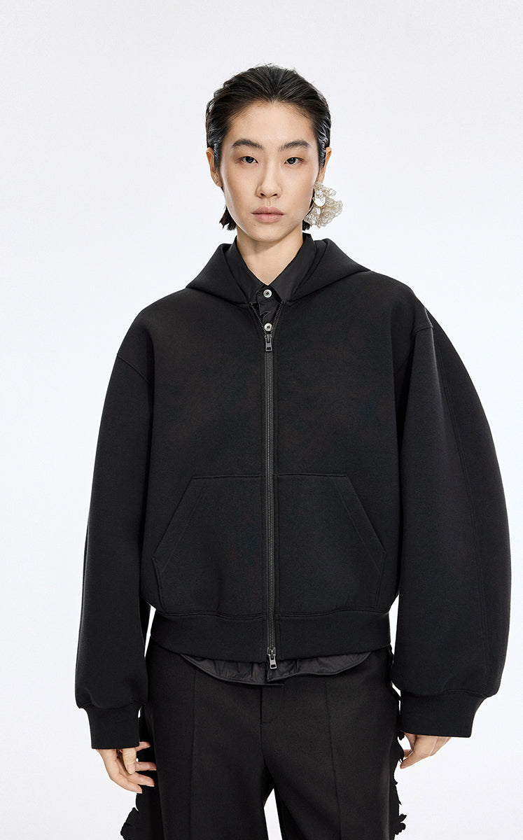 Sweatshirt / JNBY Lightweight Cotton Blend Hoodie