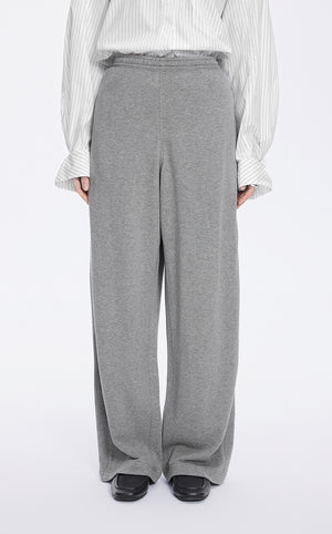 Pants / JNBY Adjustable Waist Cotton Banana Pants Grey