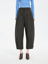 Pants / JNBY Merino Wool Blend Tapered Ankle Pants