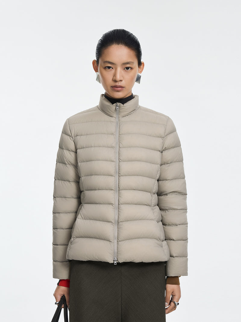 Jacket / JNBY Slim Fit Short Down Jacket with Stand Collar