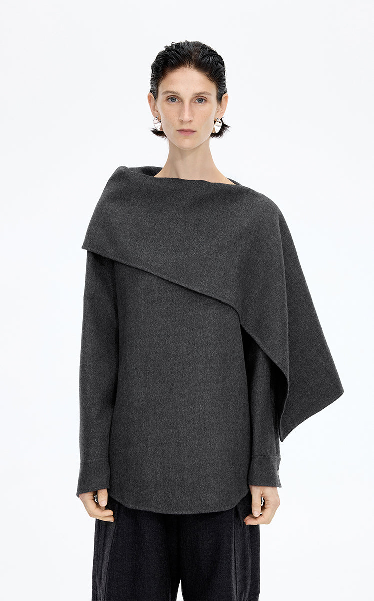 値下げ依頼品 JNBY 新品 エアウール オーバーボリュームワイドコート 38 Outwear - All – JNBY