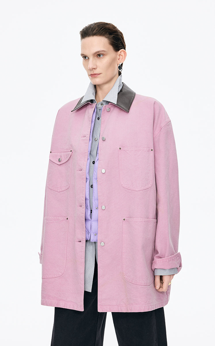 Jacket / JNBY Oversized Cotton Utility Jacket