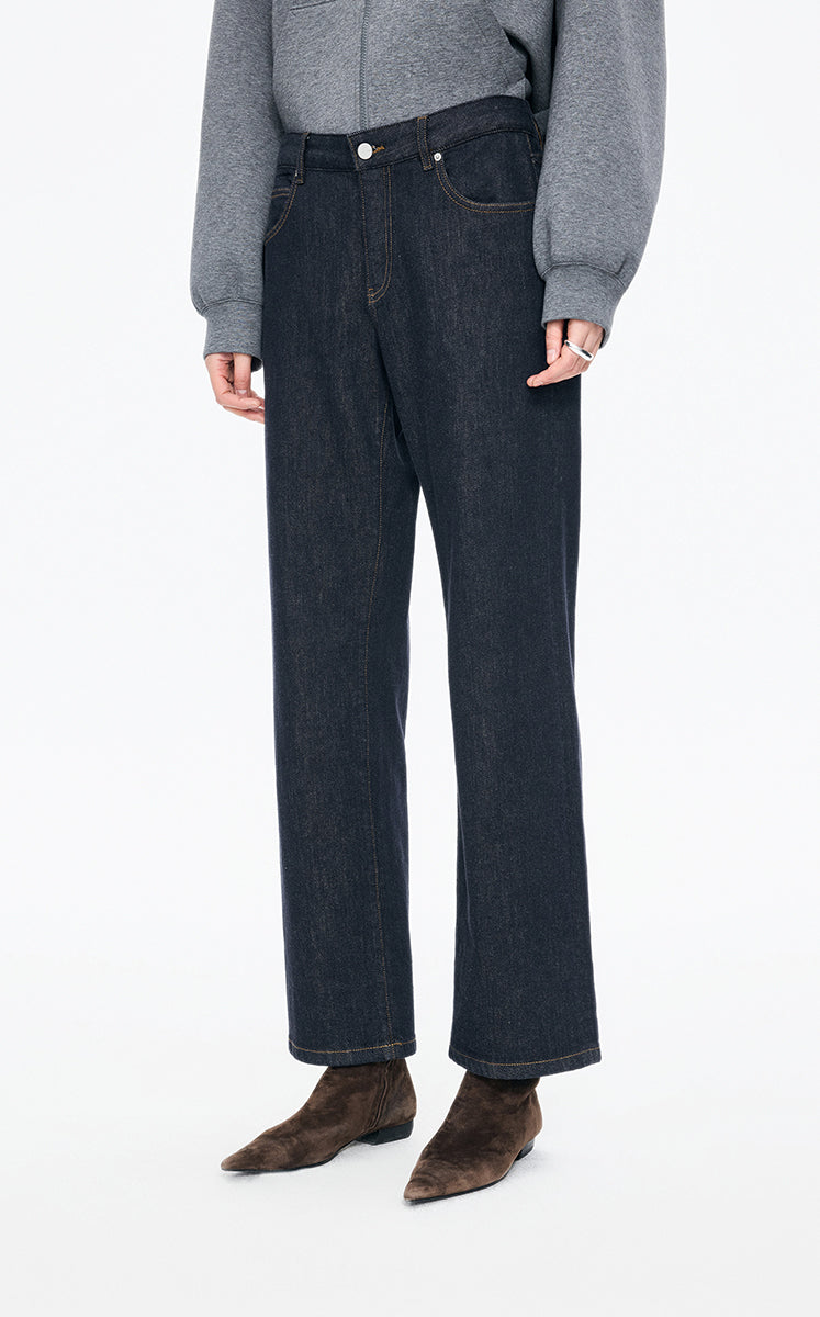Pants / JNBY Italian Fabric Slim Cigarette Jeans