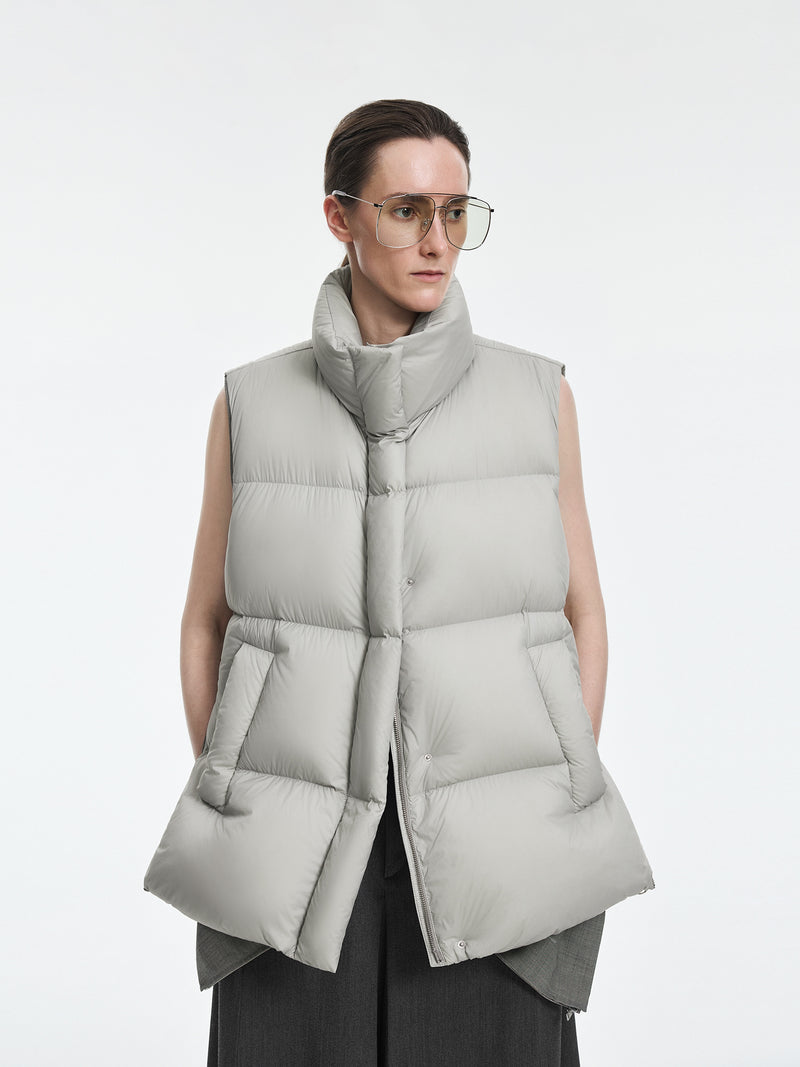 Vest / JNBY White Goose Down Nylon Vest