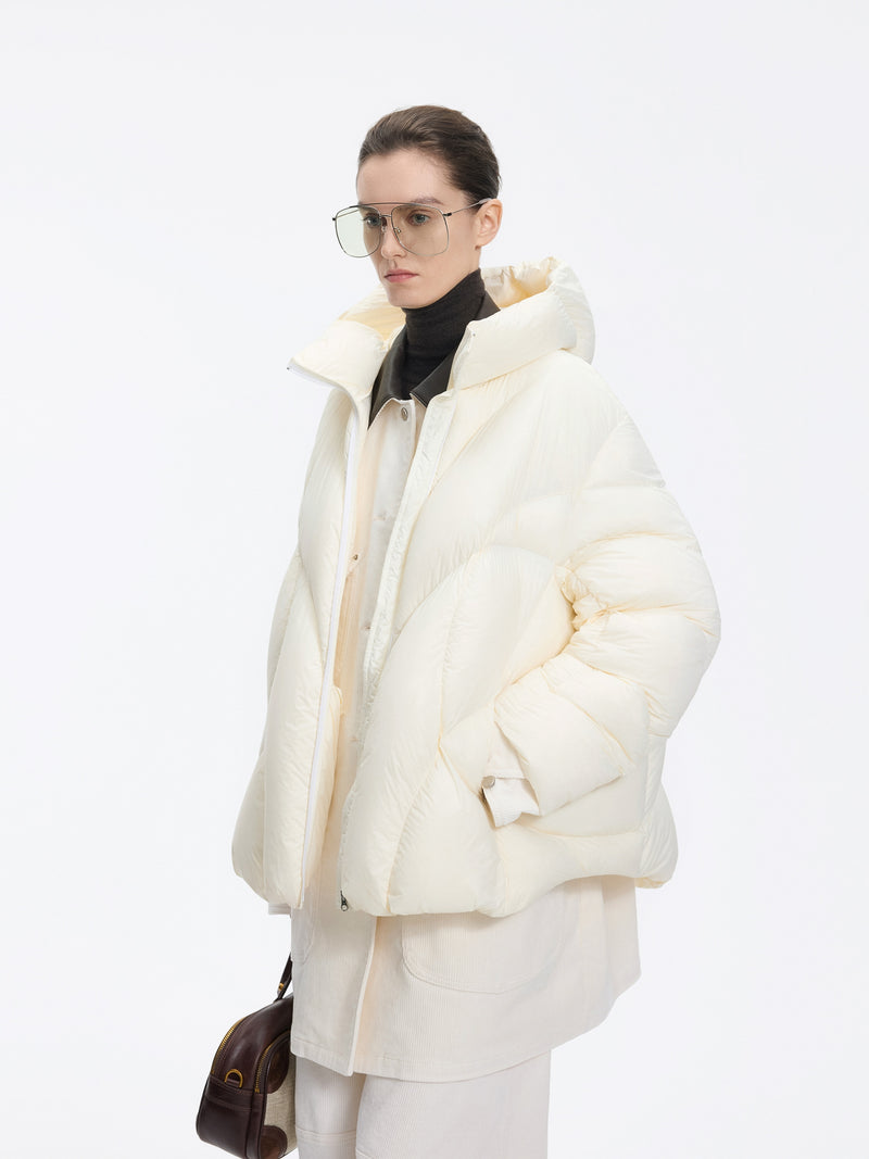 Jacket / JNBY Oversized Hooded Down Puffer