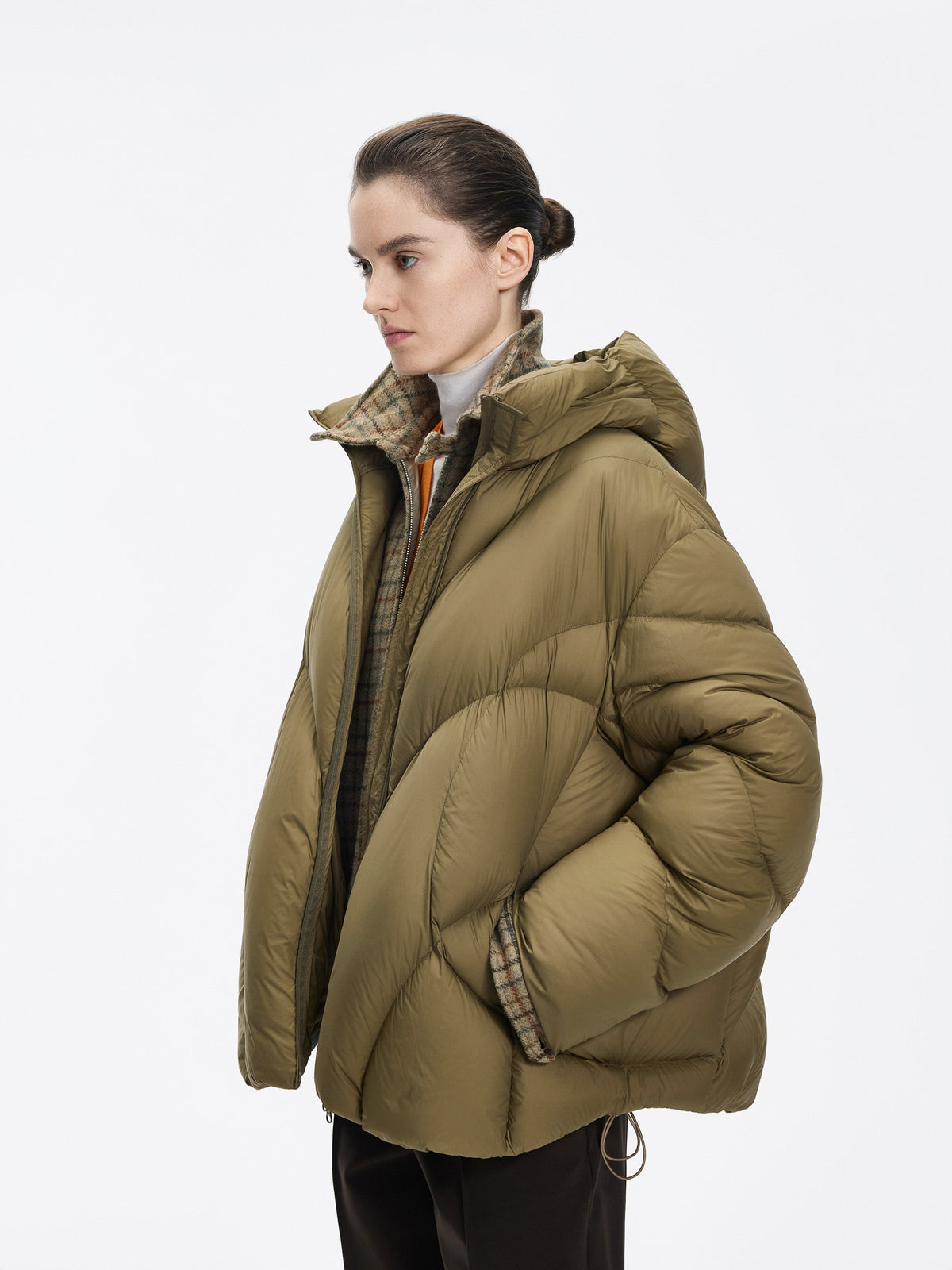 Jacket / JNBY Oversized Hooded Down Puffer