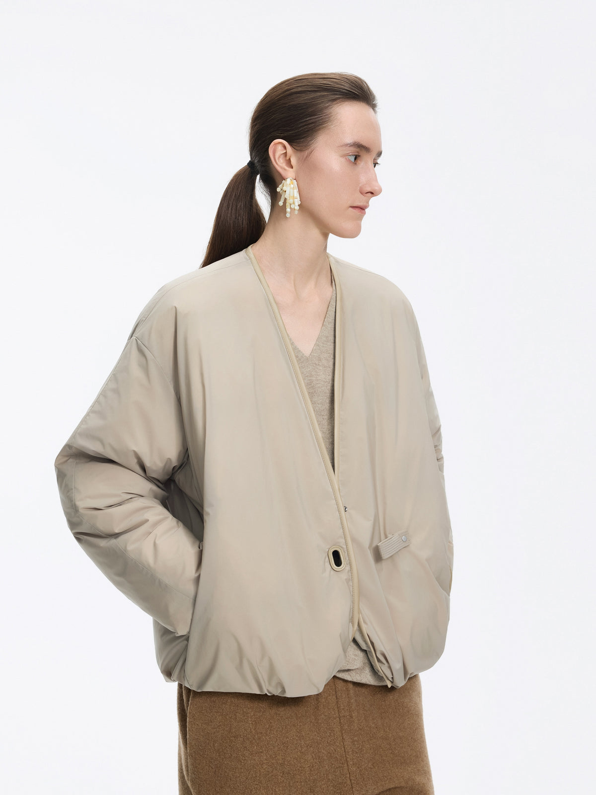 Jacket / JNBY T-Shape Down Puffer with Solotex Blend