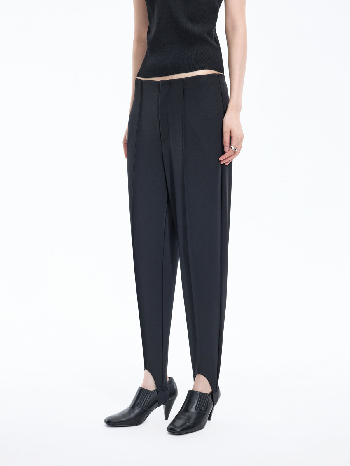 Pants / JNBY Nylon Blend Tapered Trousers