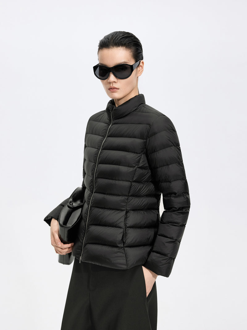 Jacket / JNBY Slim Fit Short Down Jacket with Stand Collar