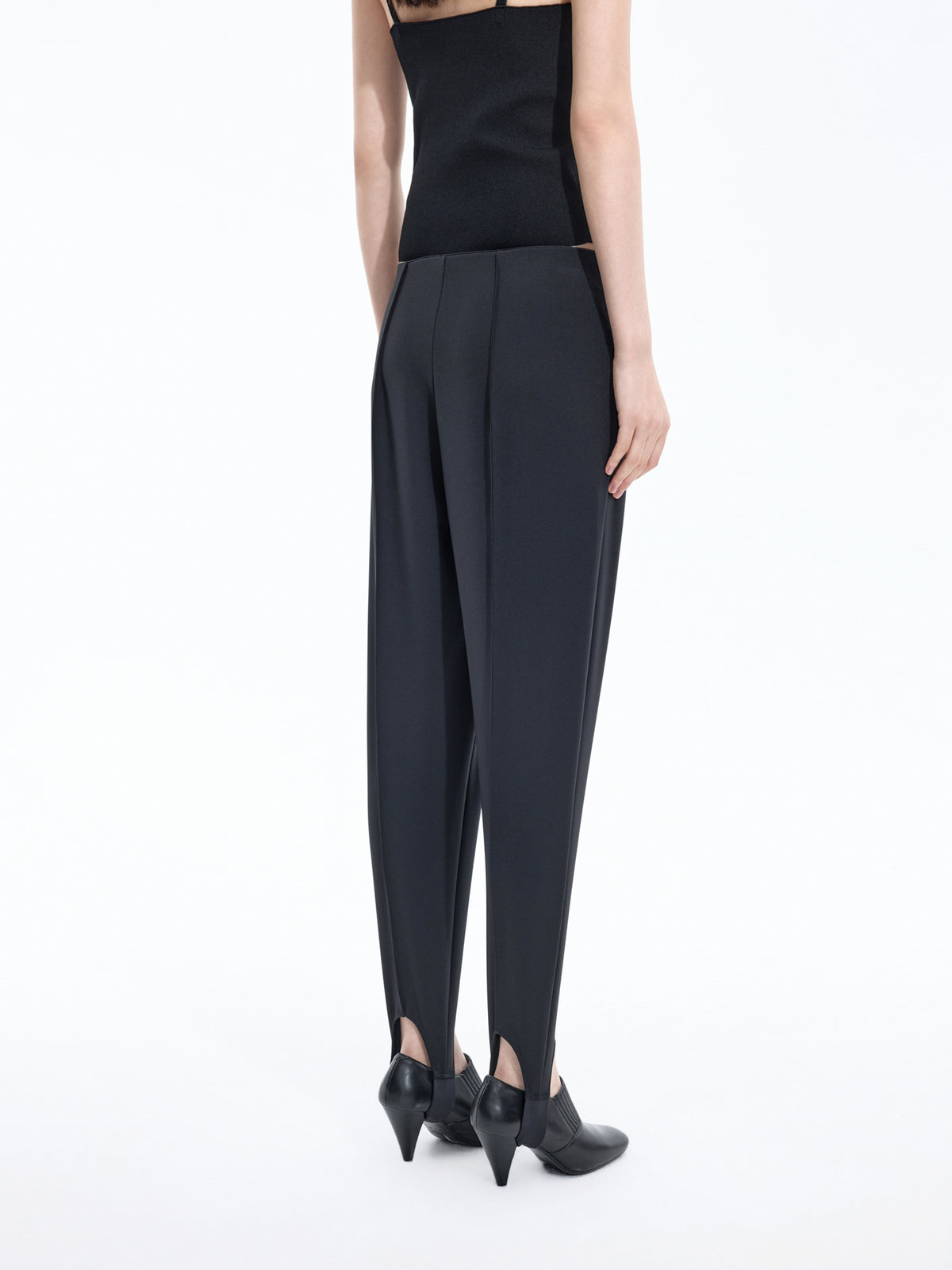 Pants / JNBY Nylon Blend Tapered Trousers