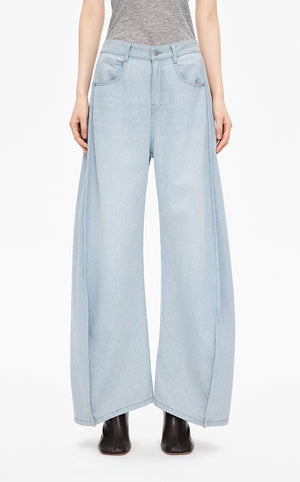 Pants / JNBY Eco-Friendly Recycled Denim Banana Pants Light Blue