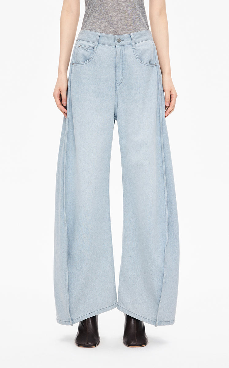 Pants / JNBY Eco-Friendly Recycled Denim Banana Pants Light Blue