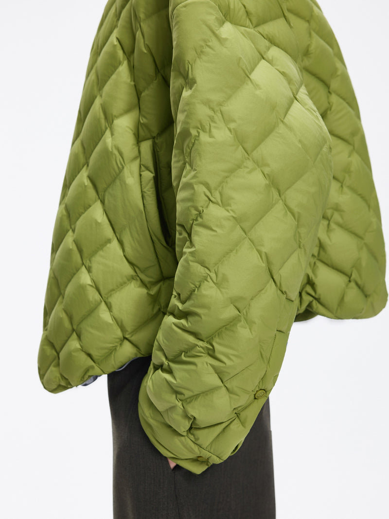 Jacket / JNBY Oversized Short Down Coat with 95% White Goose Down