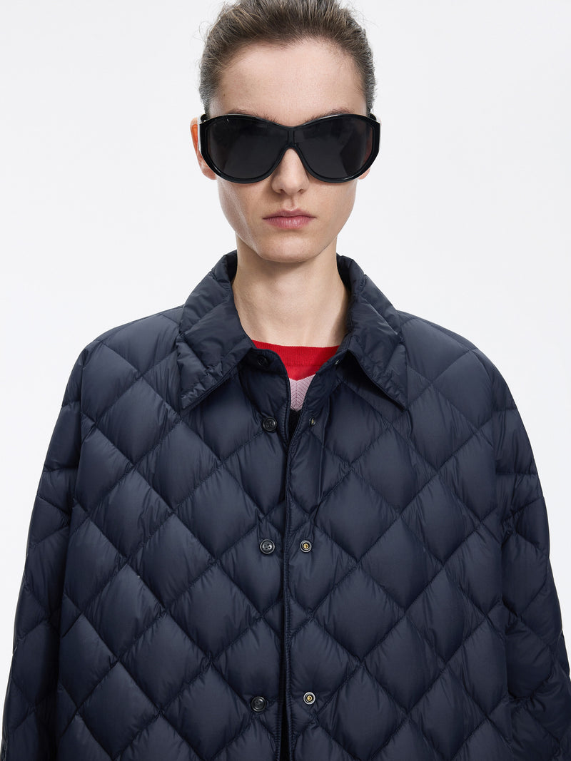 Jacket / JNBY Oversized Short Down Coat with 95% White Goose Down