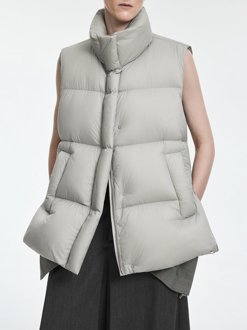 Vest / JNBY White Goose Down Nylon Vest