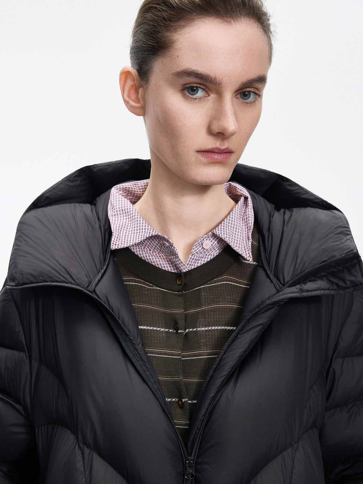 Jacket / JNBY Oversized Hooded Down Puffer