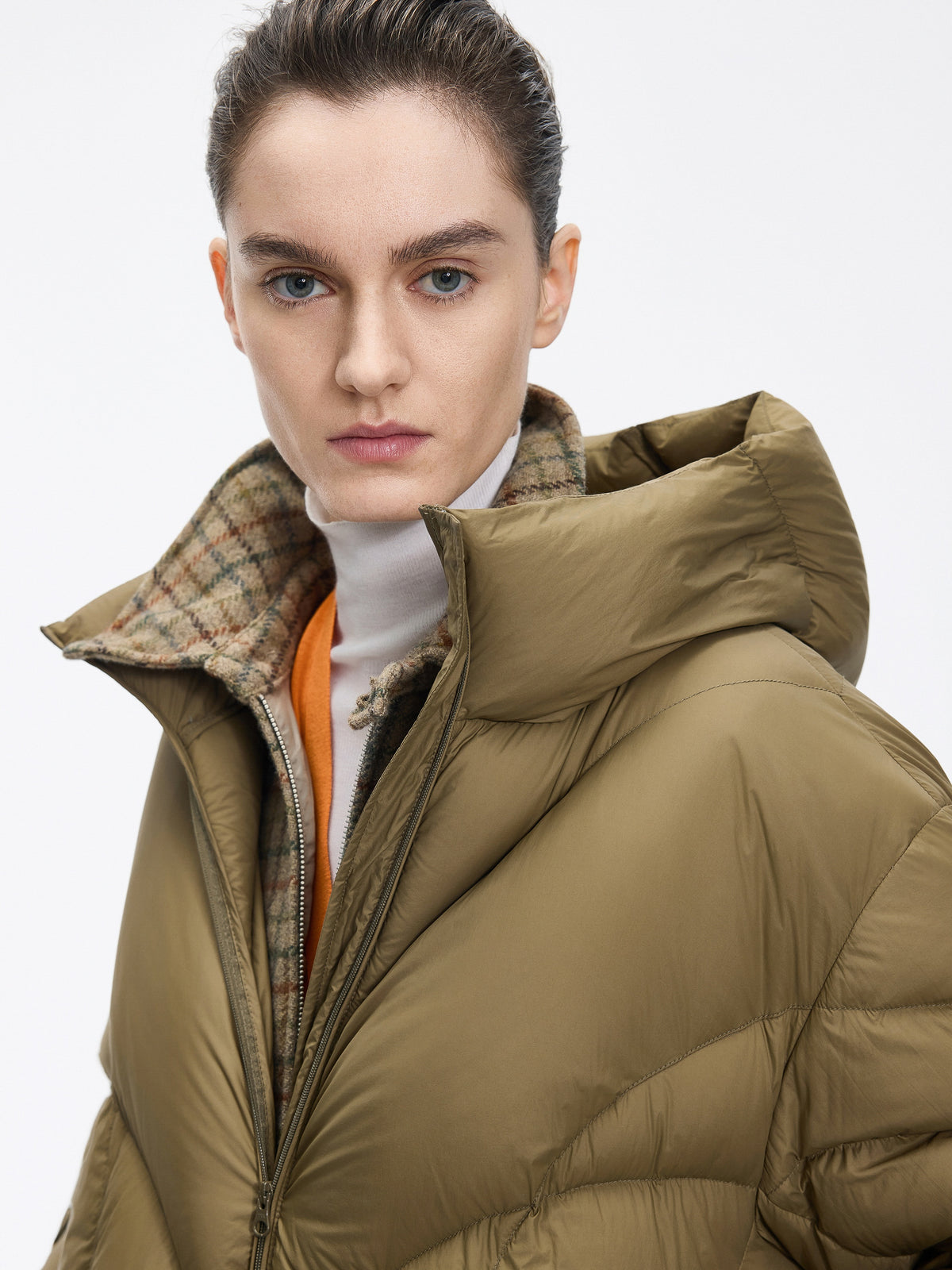 Jacket / JNBY Oversized Hooded Down Puffer