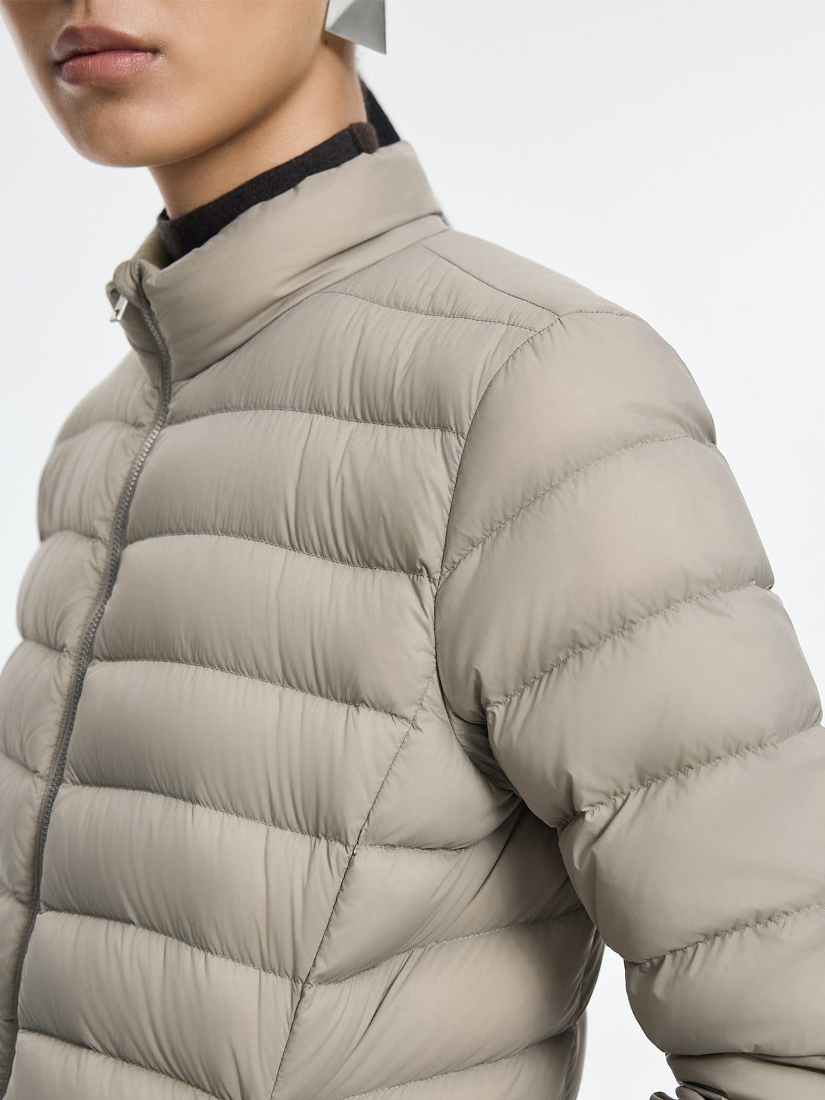 Jacket / JNBY Slim Fit Short Down Jacket with Stand Collar