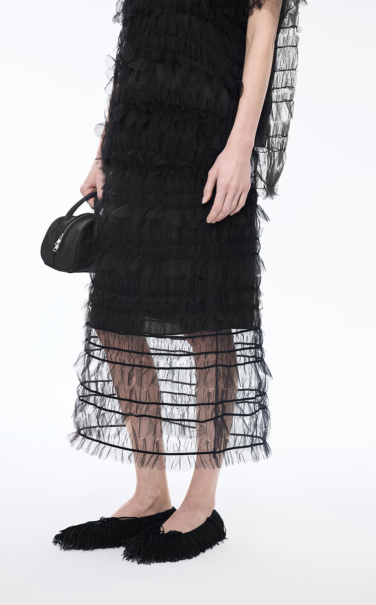 Shoes / JNBY Suede Fringe Flats
