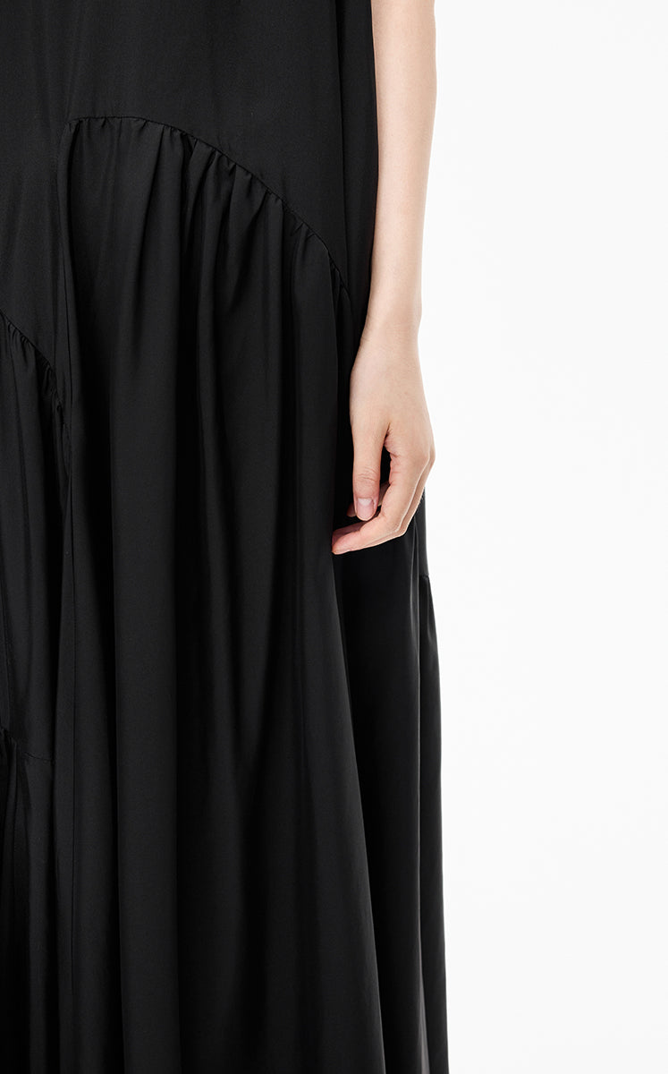 Dress / JNBY Sleeveless Silk-Blend Maxi Dress