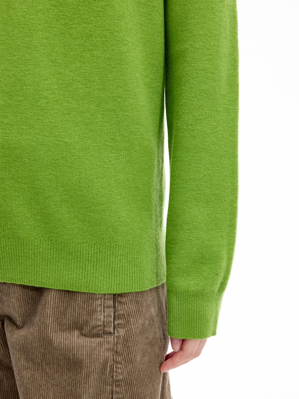 Sweater / JNBY Wool Jacquard V-Neck Pullover