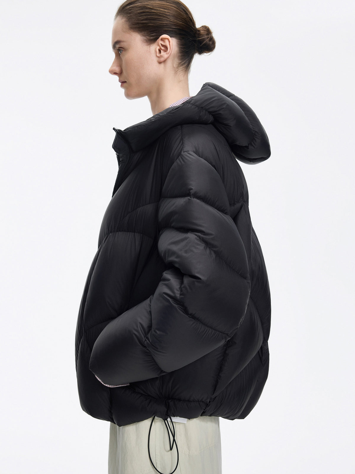 Jacket / JNBY Oversized Hooded Down Puffer