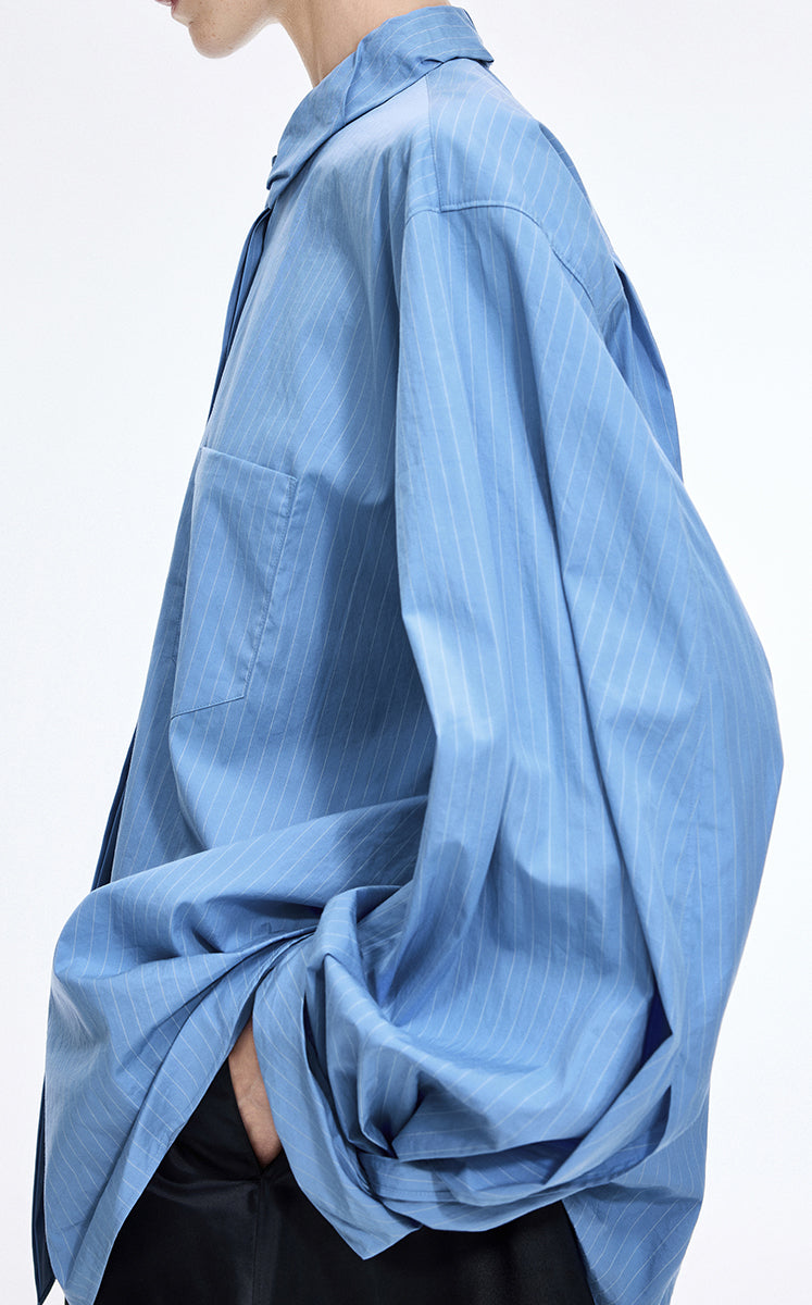 Shirt / JNBY H-Line Deconstructed Cotton Shirt