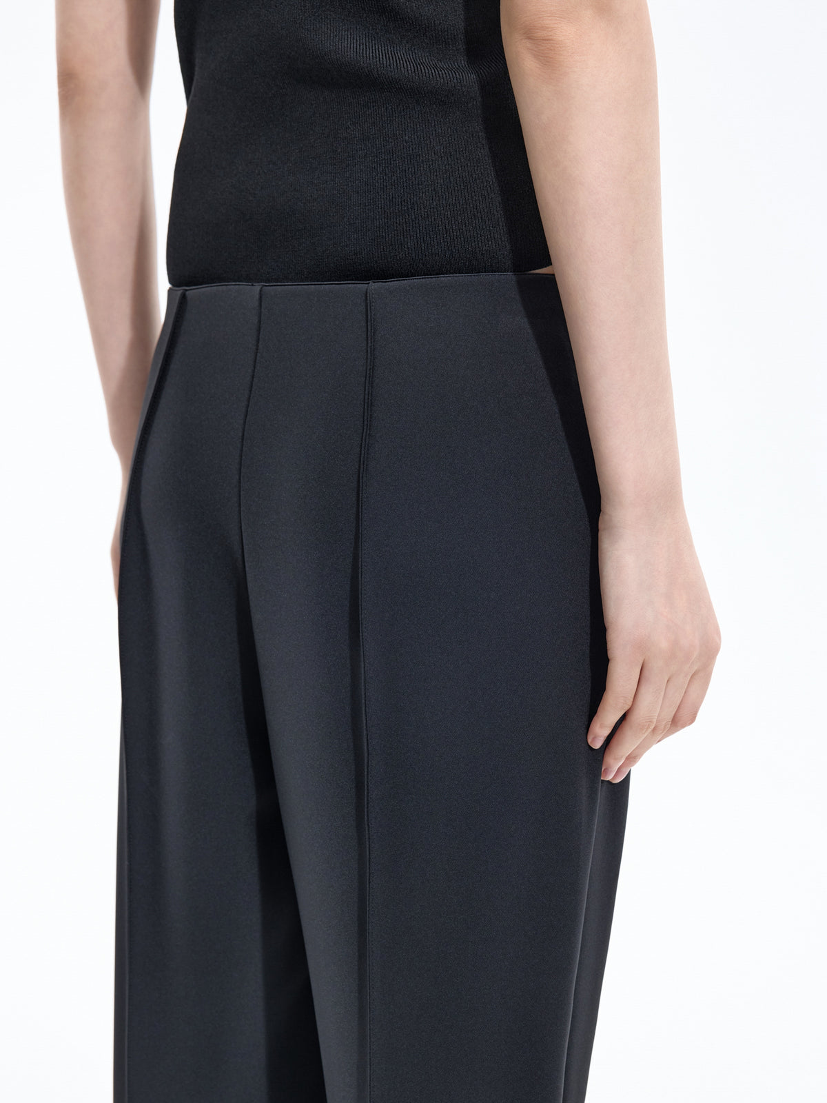 Pants / JNBY Nylon Blend Tapered Trousers